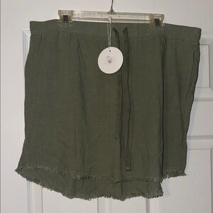 Umgee Olive Green Skater Skirt